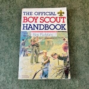 Vintage 1979 Boy Scout Handbook 9th‎ Edition Norman Rockwell Cover BSA 3227
